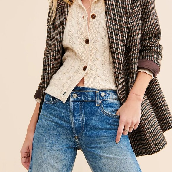 Anthropologie Nuuly Resale Boyish Casey In Footloose Jeans size 27 - Picture 2 of 4